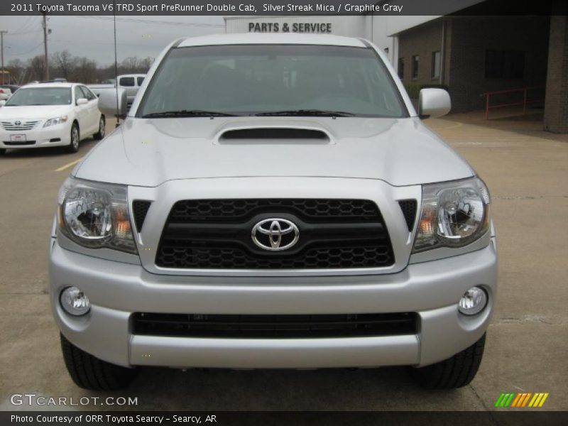 Silver Streak Mica / Graphite Gray 2011 Toyota Tacoma V6 TRD Sport PreRunner Double Cab
