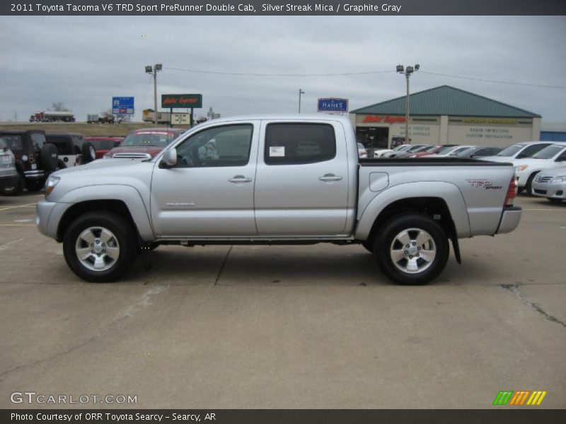  2011 Tacoma V6 TRD Sport PreRunner Double Cab Silver Streak Mica