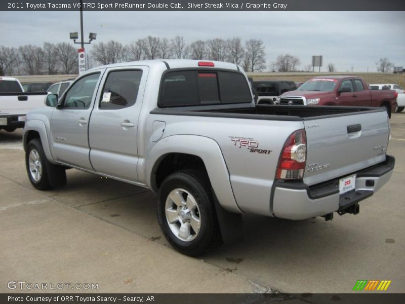  2011 Tacoma V6 TRD Sport PreRunner Double Cab Silver Streak Mica