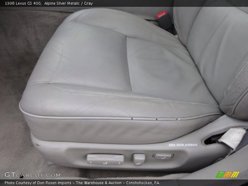 Alpine Silver Metalic / Gray 1998 Lexus GS 400