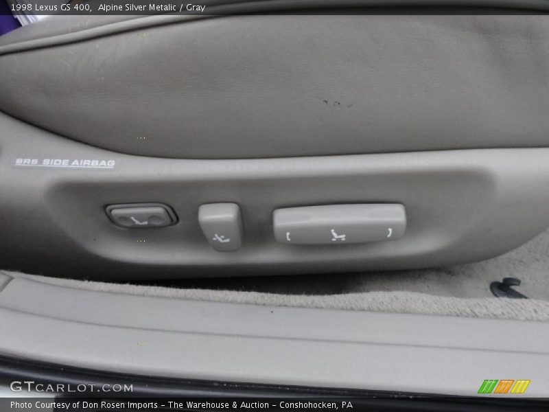 Alpine Silver Metalic / Gray 1998 Lexus GS 400