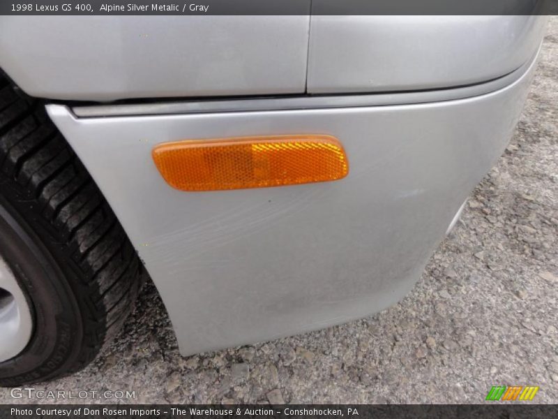 Alpine Silver Metalic / Gray 1998 Lexus GS 400