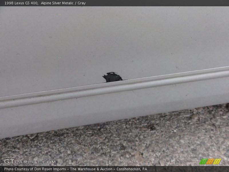 Alpine Silver Metalic / Gray 1998 Lexus GS 400