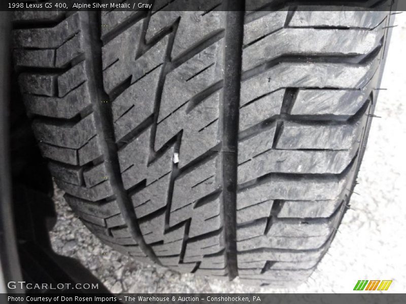 Alpine Silver Metalic / Gray 1998 Lexus GS 400