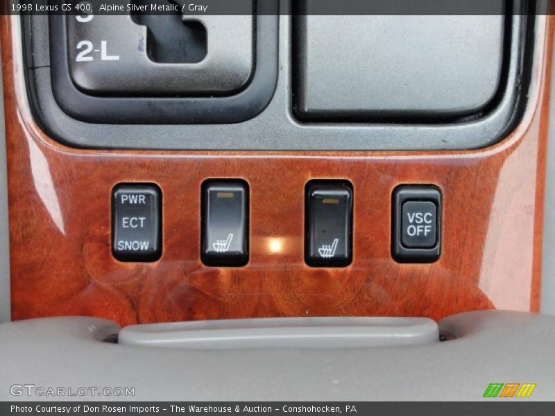 Controls of 1998 GS 400