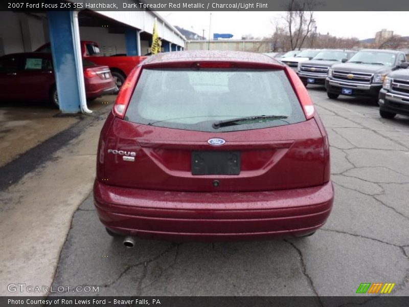 Dark Toreador Red Metallic / Charcoal/Light Flint 2007 Ford Focus ZX5 SES Hatchback