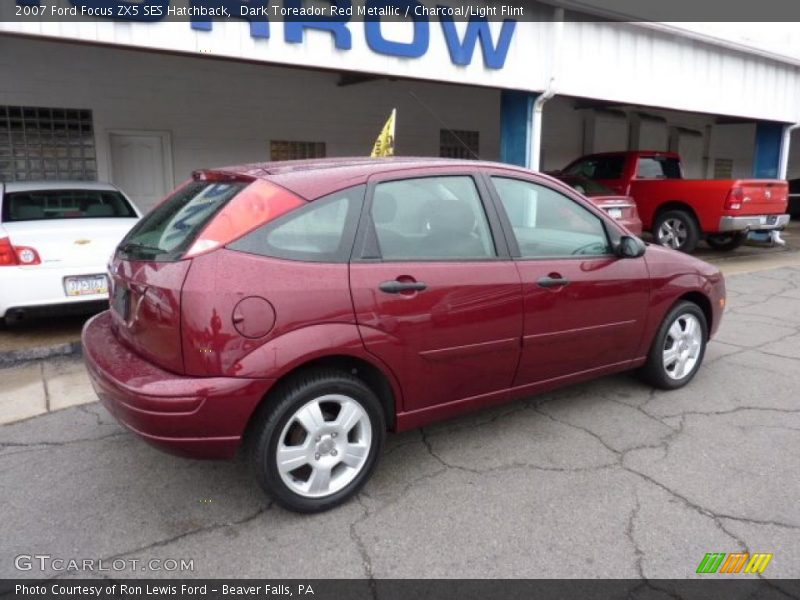 Dark Toreador Red Metallic / Charcoal/Light Flint 2007 Ford Focus ZX5 SES Hatchback