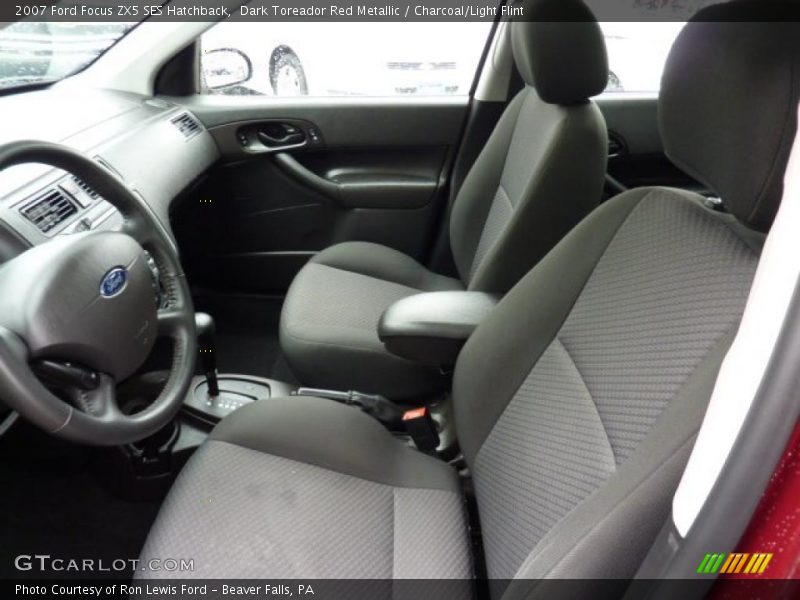 Dark Toreador Red Metallic / Charcoal/Light Flint 2007 Ford Focus ZX5 SES Hatchback