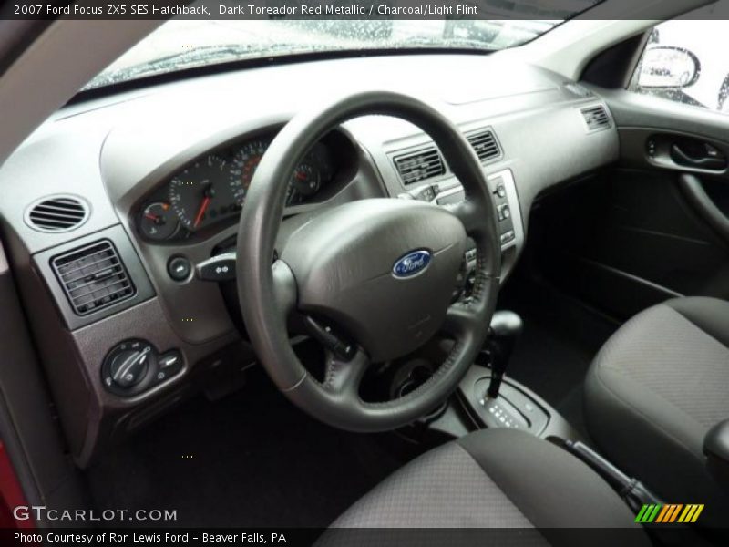 Dark Toreador Red Metallic / Charcoal/Light Flint 2007 Ford Focus ZX5 SES Hatchback