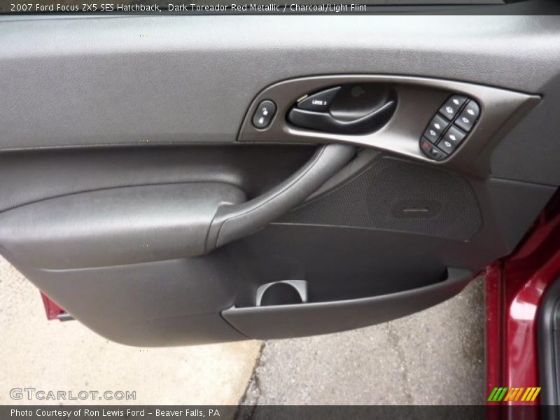 Dark Toreador Red Metallic / Charcoal/Light Flint 2007 Ford Focus ZX5 SES Hatchback