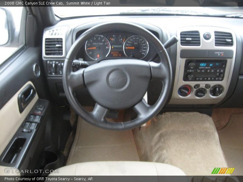 Dashboard of 2008 Canyon SLE Crew Cab
