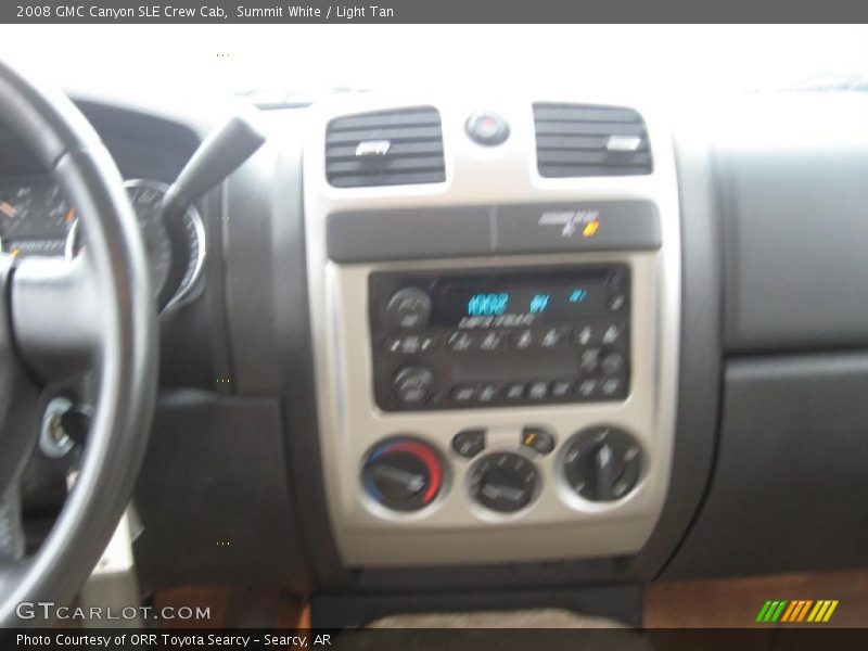 Summit White / Light Tan 2008 GMC Canyon SLE Crew Cab