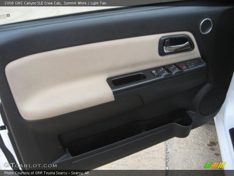 Summit White / Light Tan 2008 GMC Canyon SLE Crew Cab
