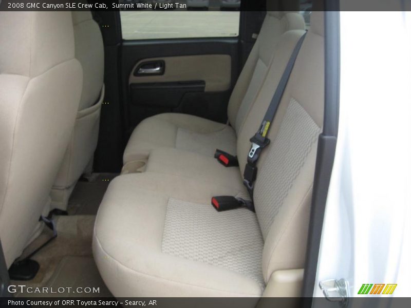  2008 Canyon SLE Crew Cab Light Tan Interior