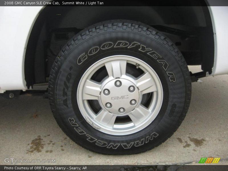 Summit White / Light Tan 2008 GMC Canyon SLE Crew Cab