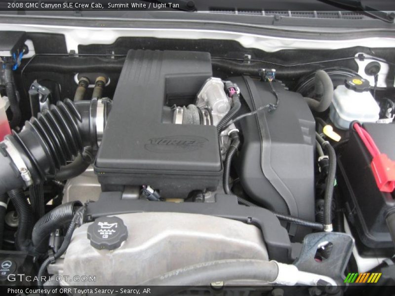 Summit White / Light Tan 2008 GMC Canyon SLE Crew Cab