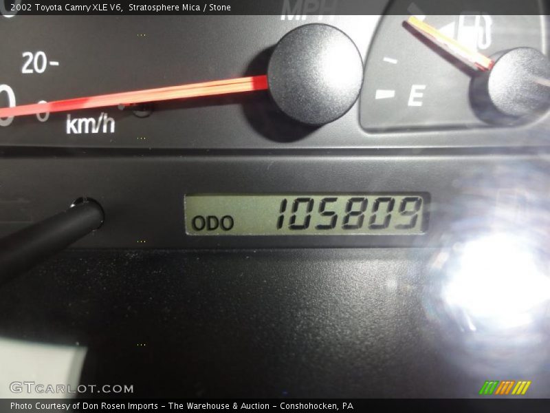 Stratosphere Mica / Stone 2002 Toyota Camry XLE V6