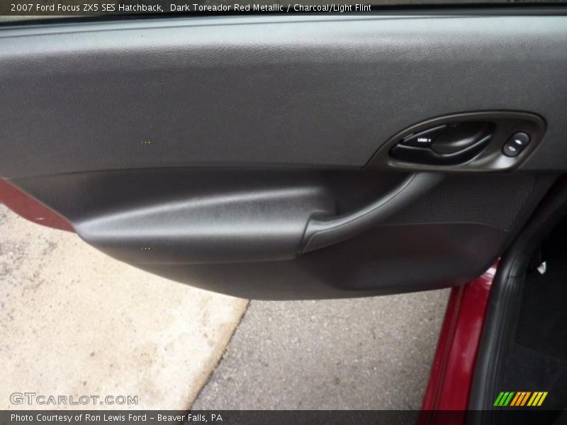 Dark Toreador Red Metallic / Charcoal/Light Flint 2007 Ford Focus ZX5 SES Hatchback