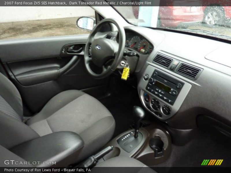 Dark Toreador Red Metallic / Charcoal/Light Flint 2007 Ford Focus ZX5 SES Hatchback