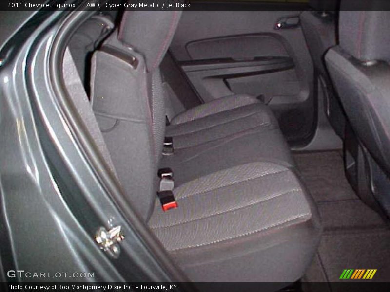 Cyber Gray Metallic / Jet Black 2011 Chevrolet Equinox LT AWD