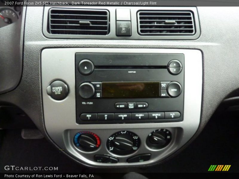 Dark Toreador Red Metallic / Charcoal/Light Flint 2007 Ford Focus ZX5 SES Hatchback