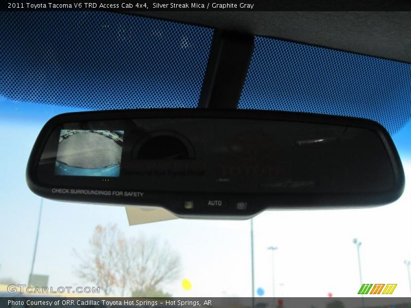 Silver Streak Mica / Graphite Gray 2011 Toyota Tacoma V6 TRD Access Cab 4x4