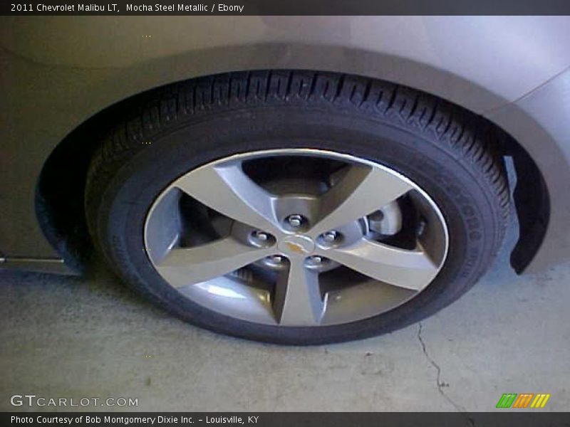 Mocha Steel Metallic / Ebony 2011 Chevrolet Malibu LT