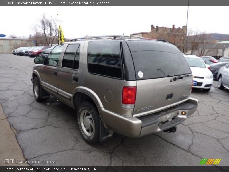 Light Pewter Metallic / Graphite 2001 Chevrolet Blazer LT 4x4