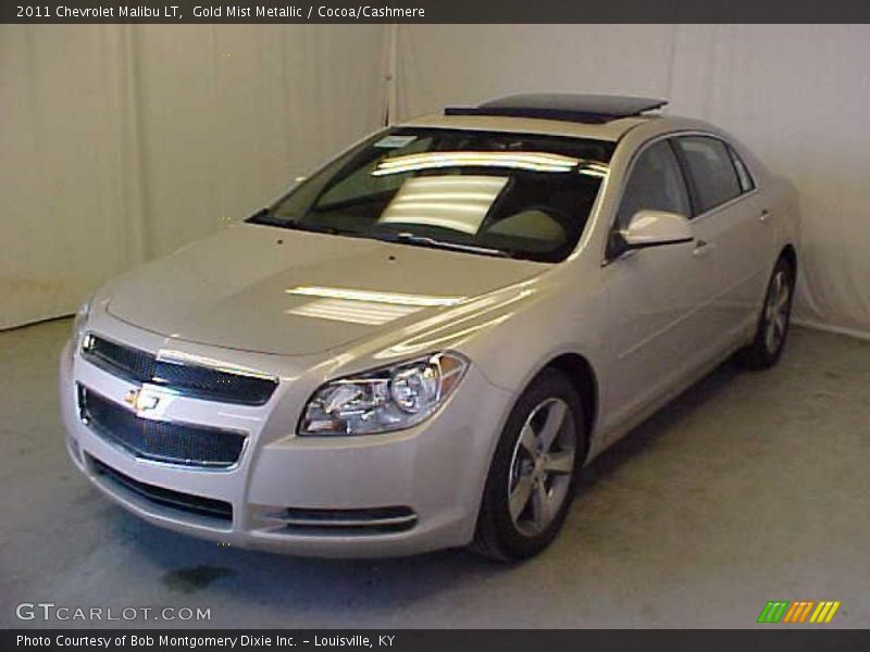 Gold Mist Metallic / Cocoa/Cashmere 2011 Chevrolet Malibu LT