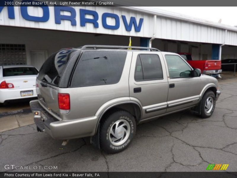 Light Pewter Metallic / Graphite 2001 Chevrolet Blazer LT 4x4