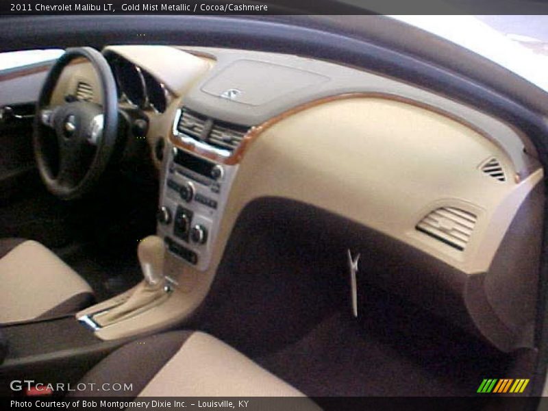 Gold Mist Metallic / Cocoa/Cashmere 2011 Chevrolet Malibu LT