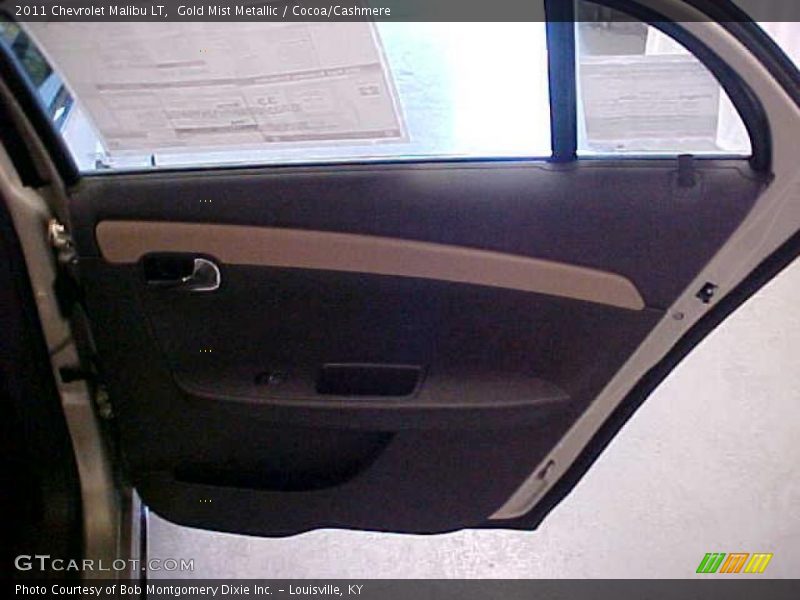 Gold Mist Metallic / Cocoa/Cashmere 2011 Chevrolet Malibu LT