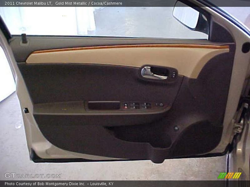 Gold Mist Metallic / Cocoa/Cashmere 2011 Chevrolet Malibu LT