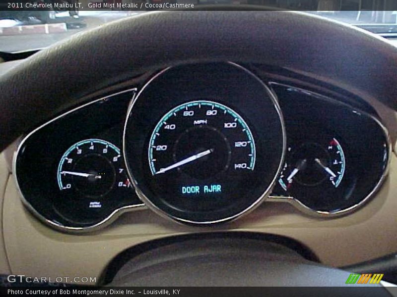 Gold Mist Metallic / Cocoa/Cashmere 2011 Chevrolet Malibu LT