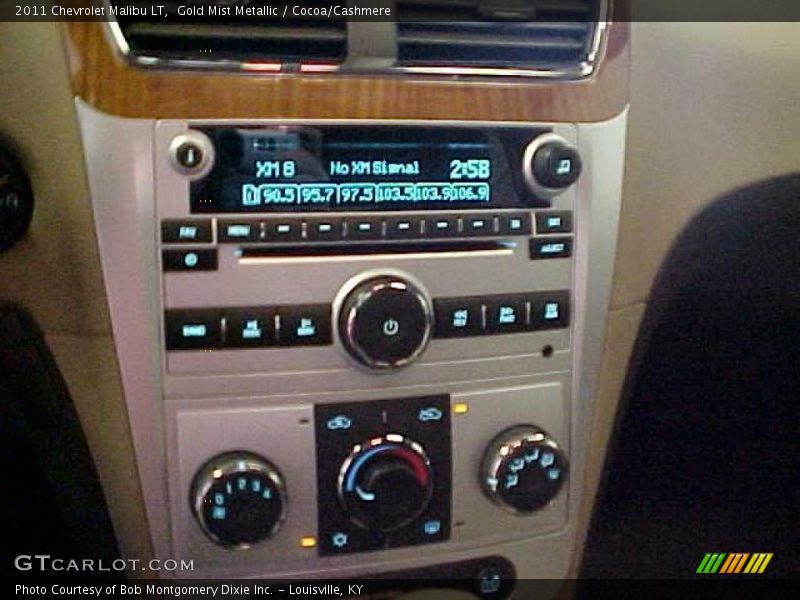 Gold Mist Metallic / Cocoa/Cashmere 2011 Chevrolet Malibu LT