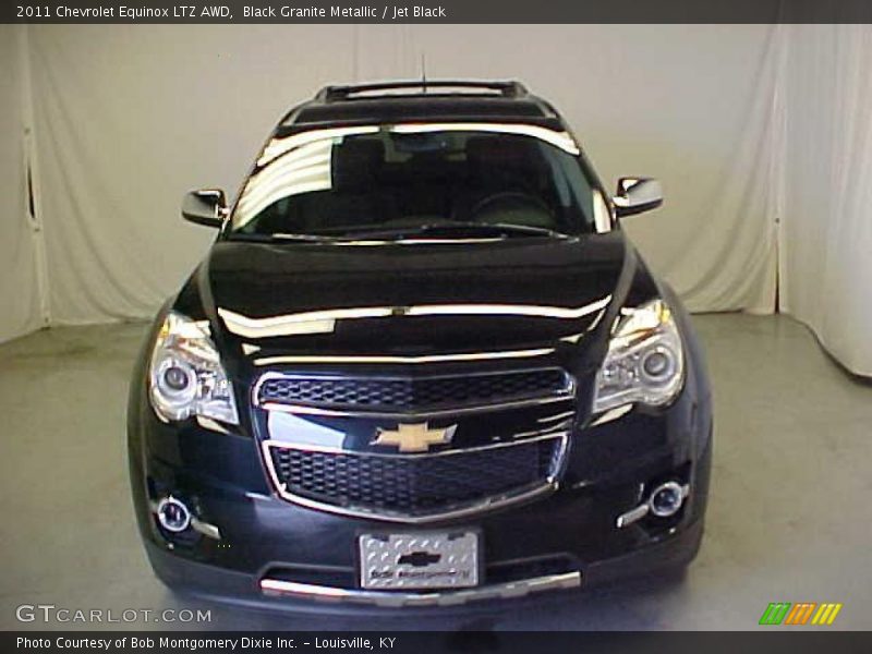 Black Granite Metallic / Jet Black 2011 Chevrolet Equinox LTZ AWD