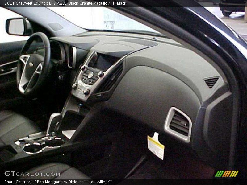 Black Granite Metallic / Jet Black 2011 Chevrolet Equinox LTZ AWD