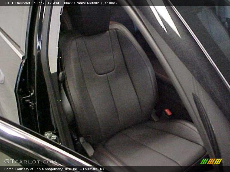 Black Granite Metallic / Jet Black 2011 Chevrolet Equinox LTZ AWD