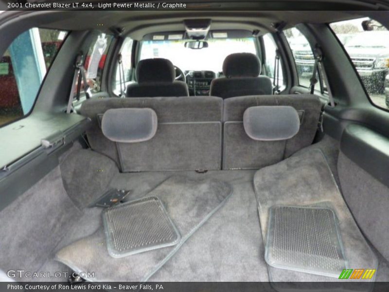 Light Pewter Metallic / Graphite 2001 Chevrolet Blazer LT 4x4