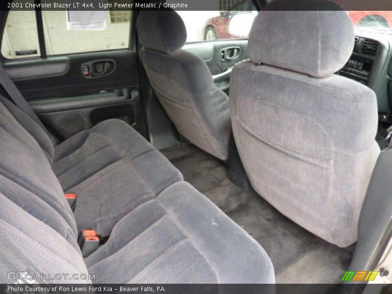 Light Pewter Metallic / Graphite 2001 Chevrolet Blazer LT 4x4