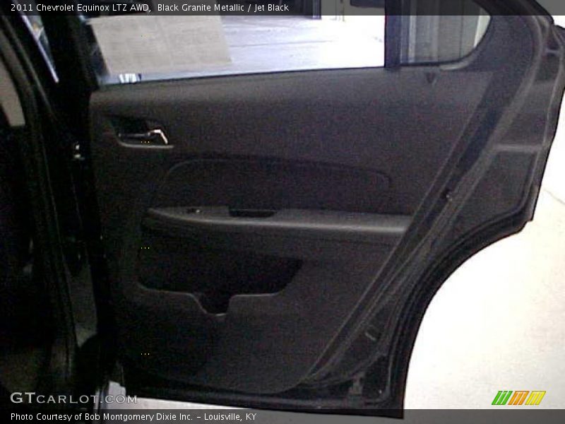 Black Granite Metallic / Jet Black 2011 Chevrolet Equinox LTZ AWD