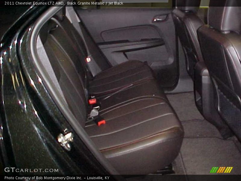 Black Granite Metallic / Jet Black 2011 Chevrolet Equinox LTZ AWD