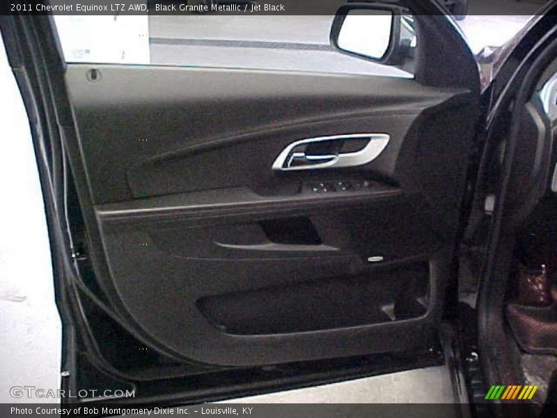 Black Granite Metallic / Jet Black 2011 Chevrolet Equinox LTZ AWD