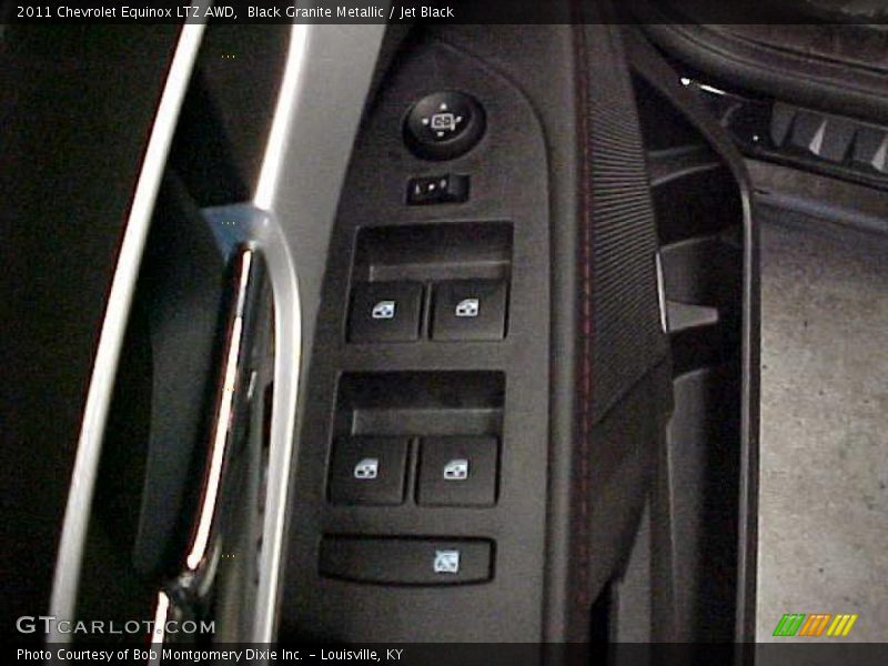 Black Granite Metallic / Jet Black 2011 Chevrolet Equinox LTZ AWD