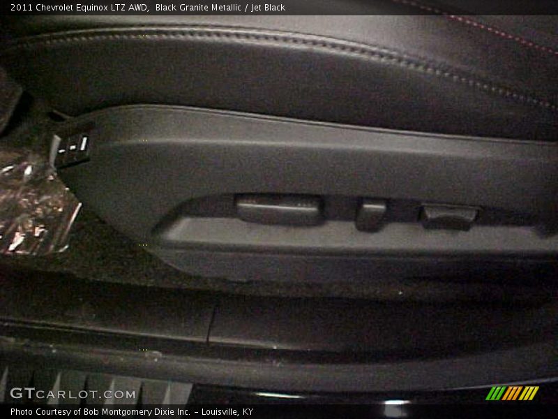 Black Granite Metallic / Jet Black 2011 Chevrolet Equinox LTZ AWD