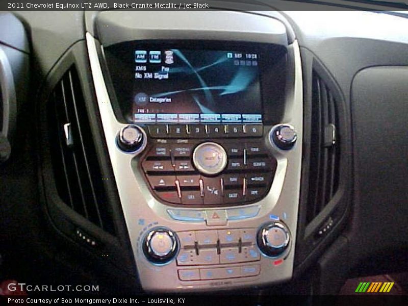 Black Granite Metallic / Jet Black 2011 Chevrolet Equinox LTZ AWD