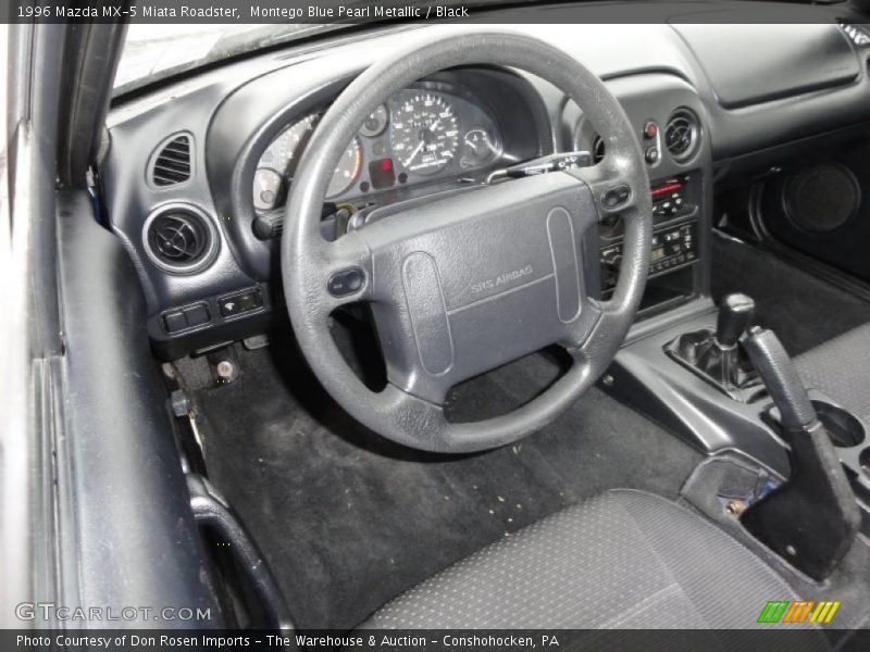 Black Interior - 1996 MX-5 Miata Roadster 