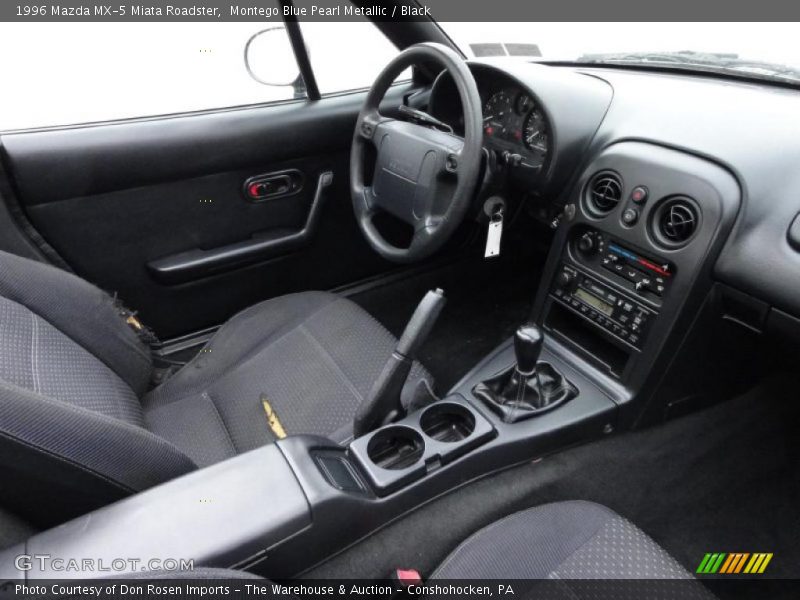  1996 MX-5 Miata Roadster Black Interior