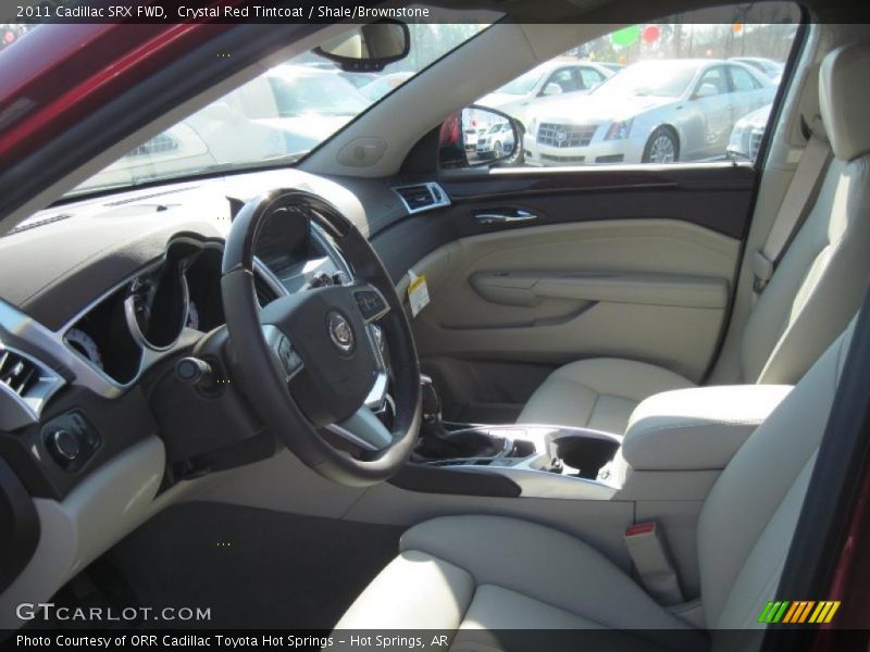 Crystal Red Tintcoat / Shale/Brownstone 2011 Cadillac SRX FWD