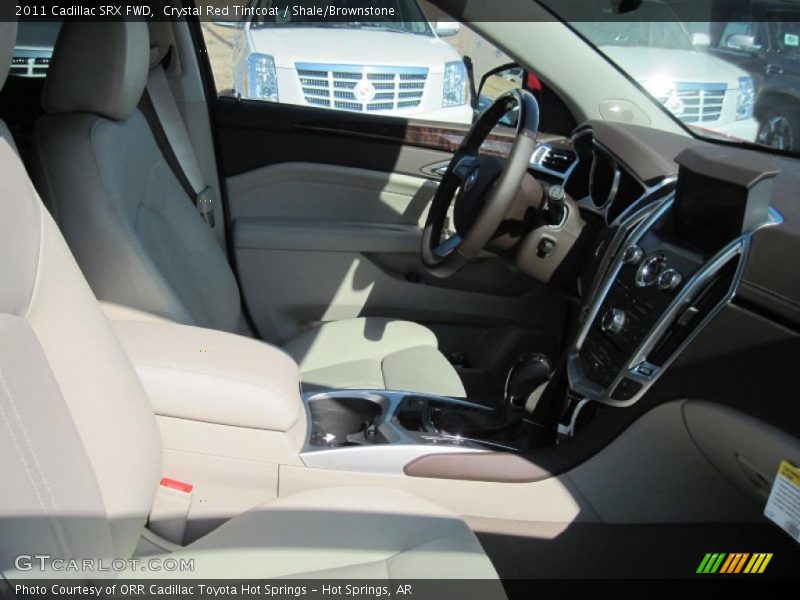 Crystal Red Tintcoat / Shale/Brownstone 2011 Cadillac SRX FWD